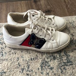 Aldo white sneakers size 6.5